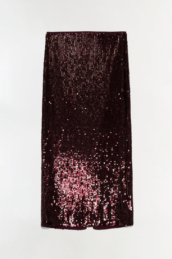 Nikki Embellished Midi Skirt