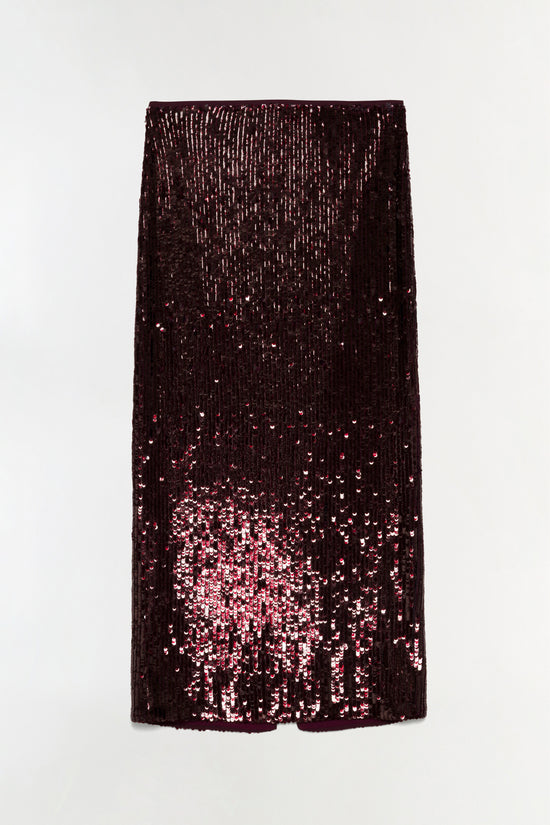 Nikki Embellished Midi Skirt