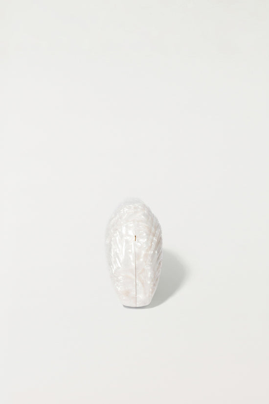 Bridget Pearl Oyster Clutch