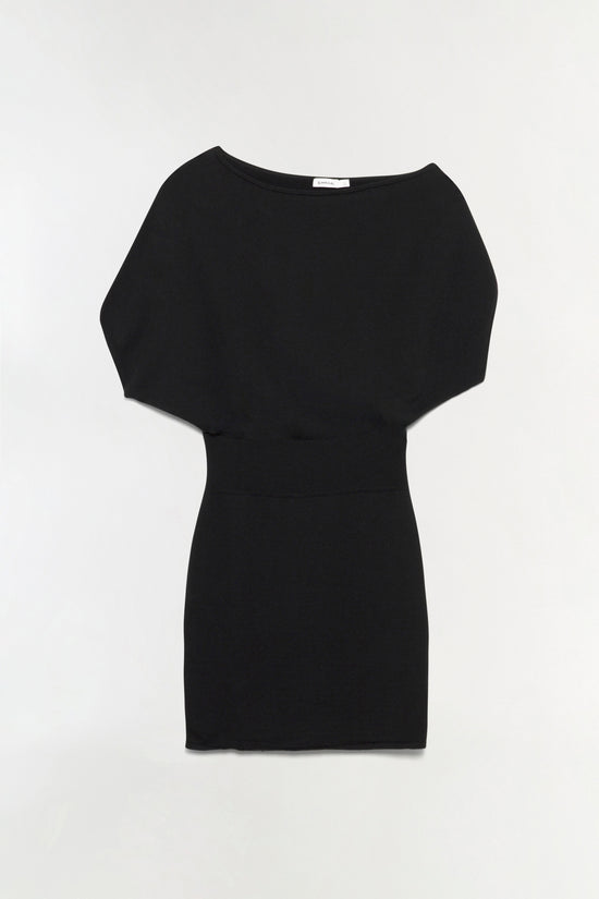 Shania Off Shoulder Knit Mini Dress
