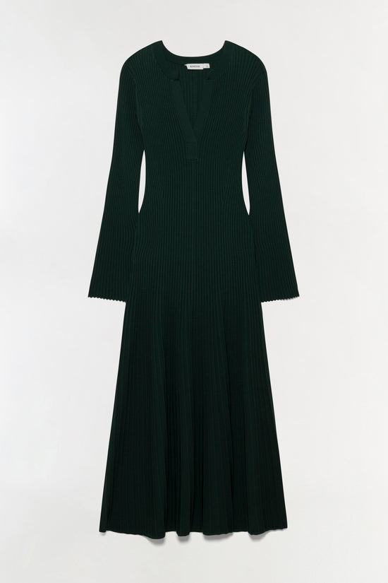 Genna Compact Knit Midi Dress