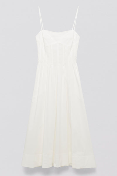 Kittiya Midi Dress - White | SIMKHAI