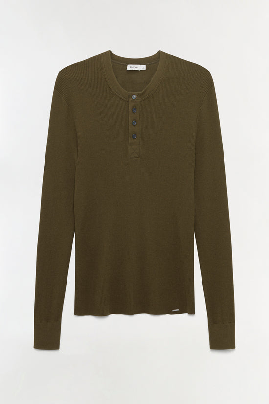Hezekiah Silk Cashmere Henley