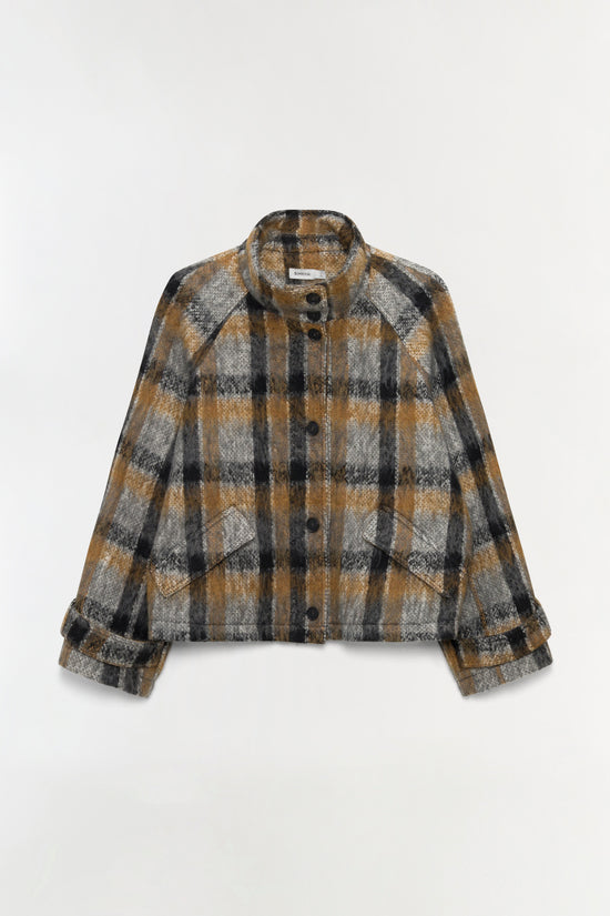 Virelle Plaid Jacket