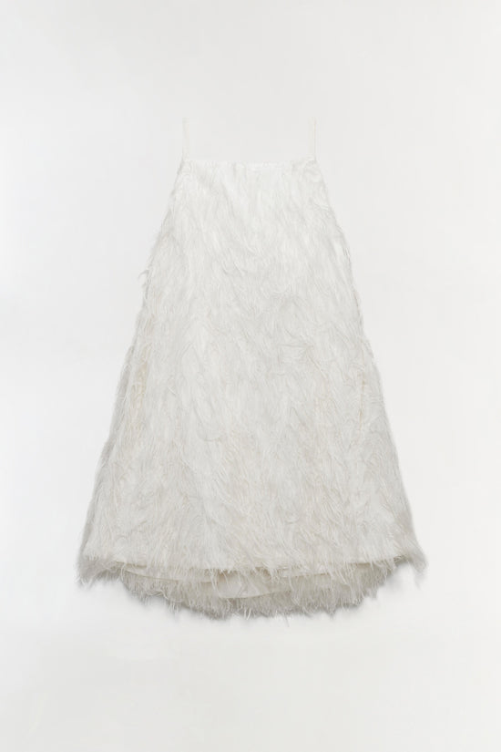 Kalla Fringe Jacquard Mini Dress