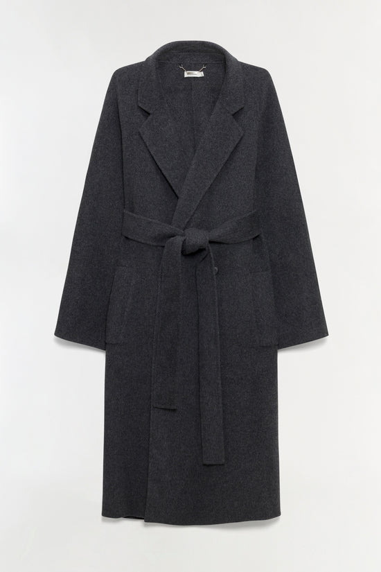 Sutton Double Breasted Wool Coat