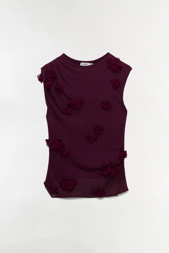Tessa Floral Applique Top