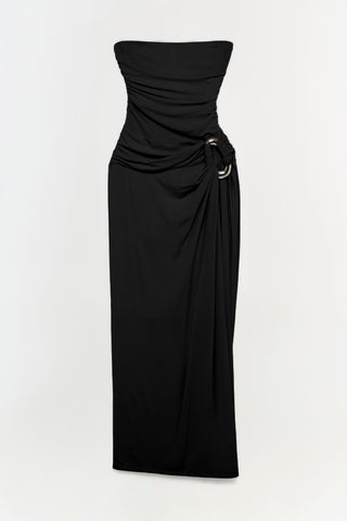 Emma Strapless Jersey Gown