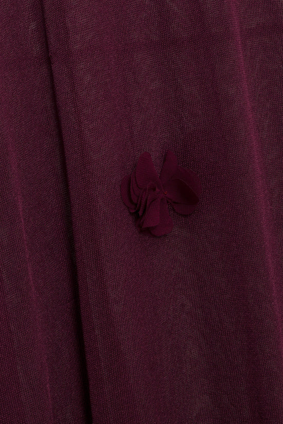 Cora Floral Applique Midi Skirt