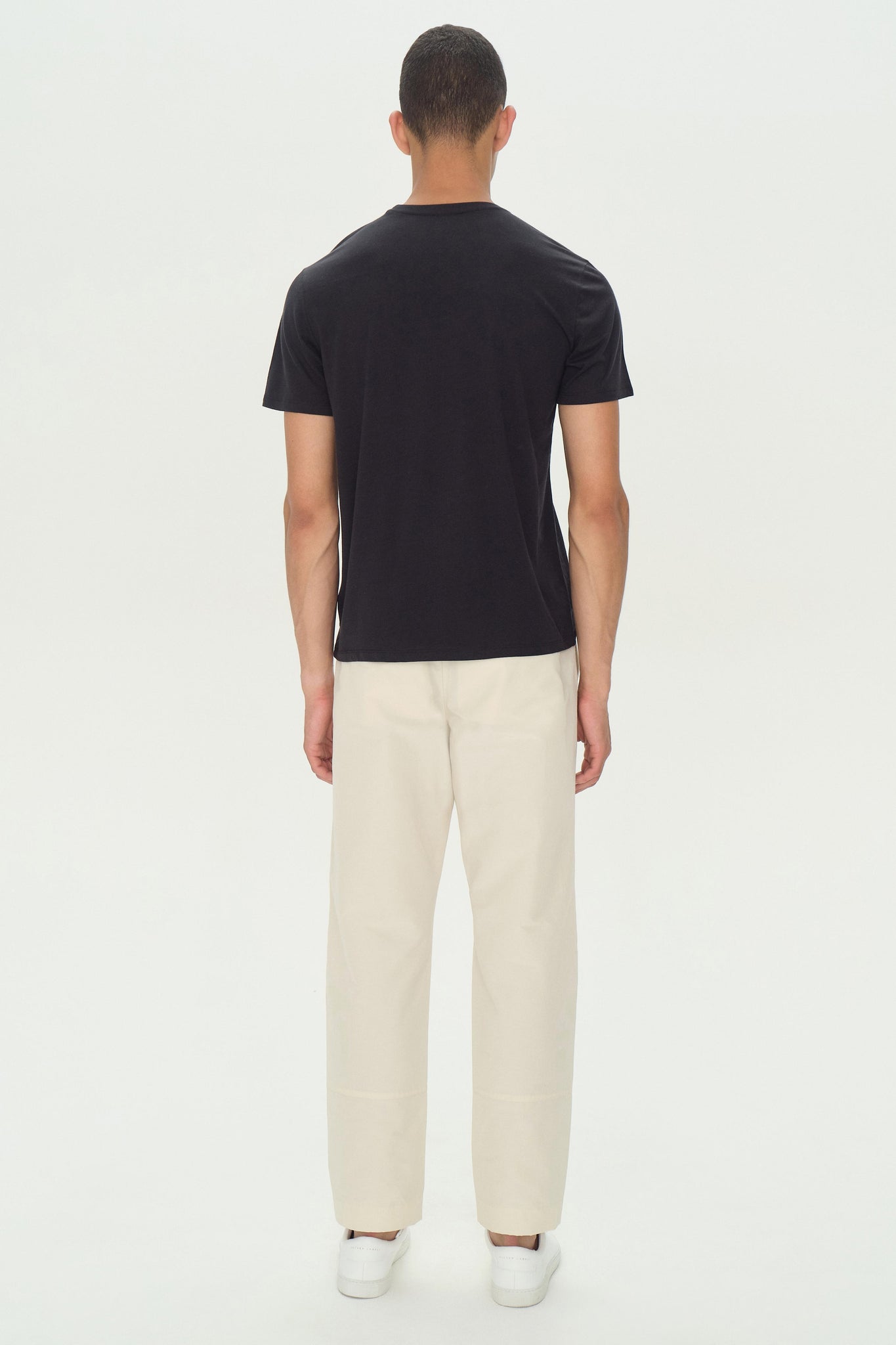 Smooth Cotton Crewneck