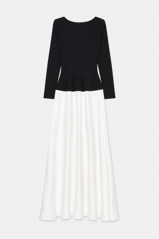 Paola Satin Knit Gown