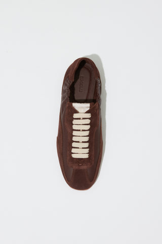 Georgie Leather Combo Sneaker