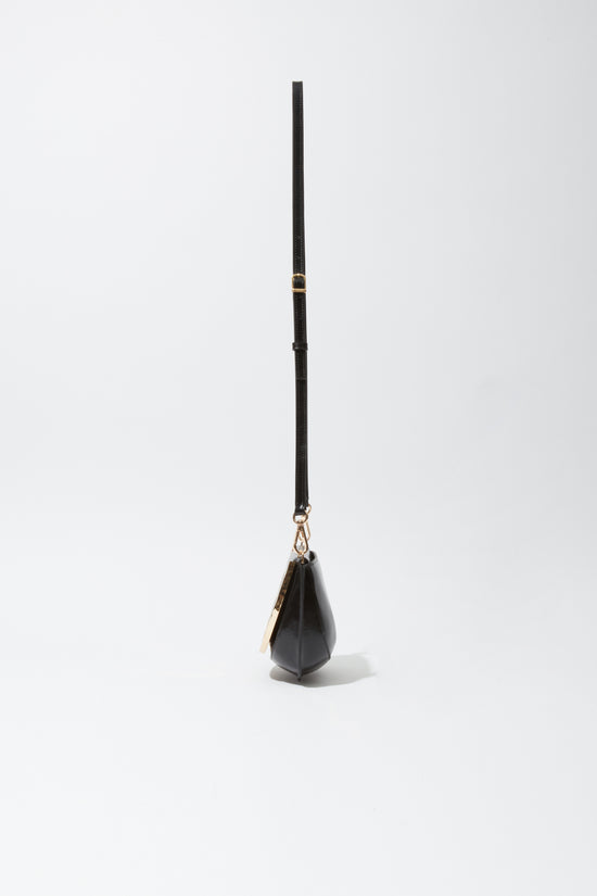 Logan Shiny Leather Crossbody