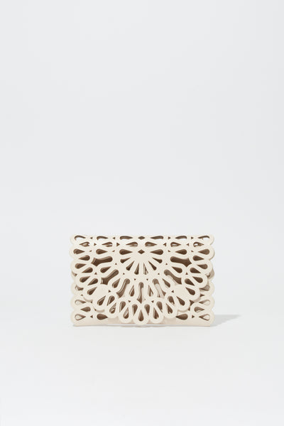 Mccall Laser Cut Leather Clutch – SIMKHAI