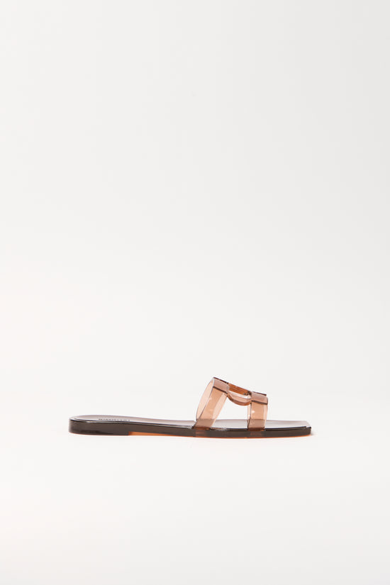 Simkhai Monogram Jelly Flat Slide