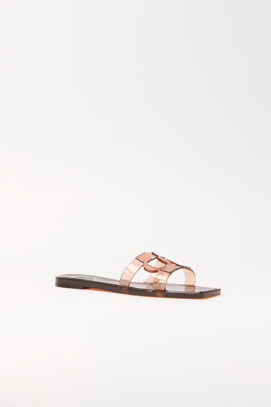 Simkhai Monogram Jelly Flat Slide