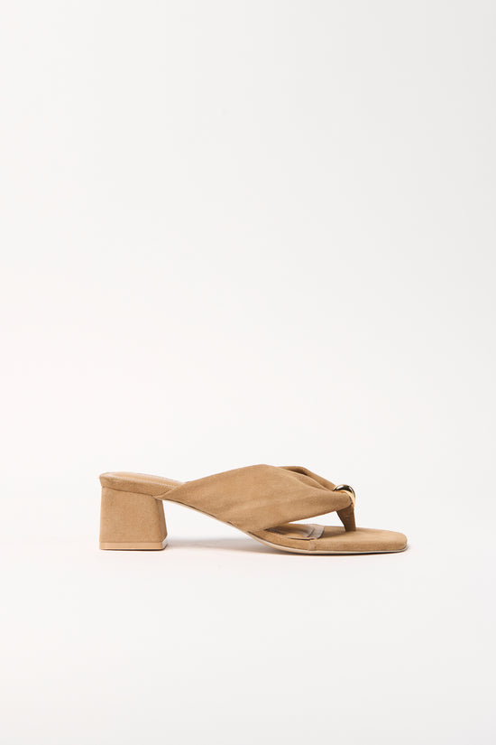 Stella Suede Block Heel