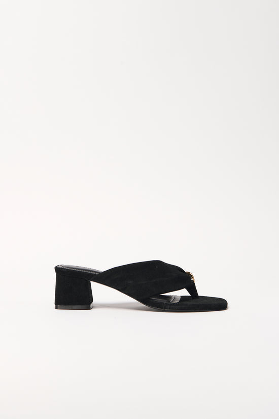Stella Suede Block Heel