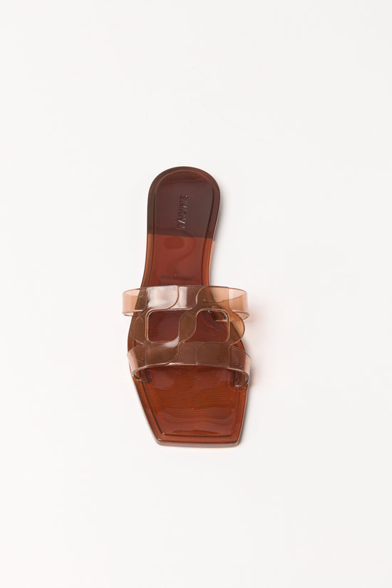 Simkhai Monogram Jelly Flat Slide