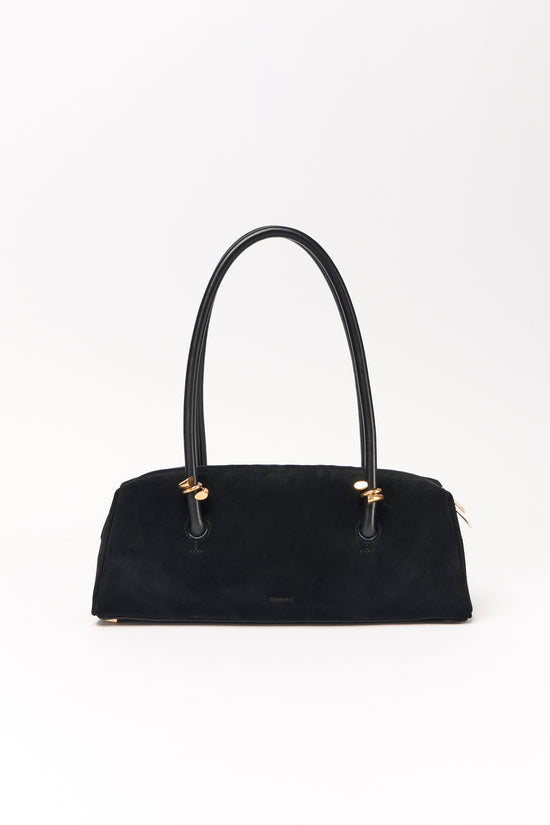 Devon Suede Shoulder Bag