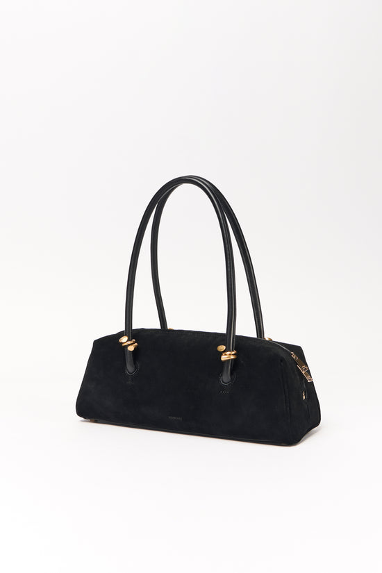 Devon Suede Shoulder Bag