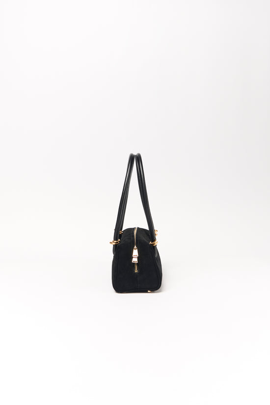 Devon Suede Shoulder Bag