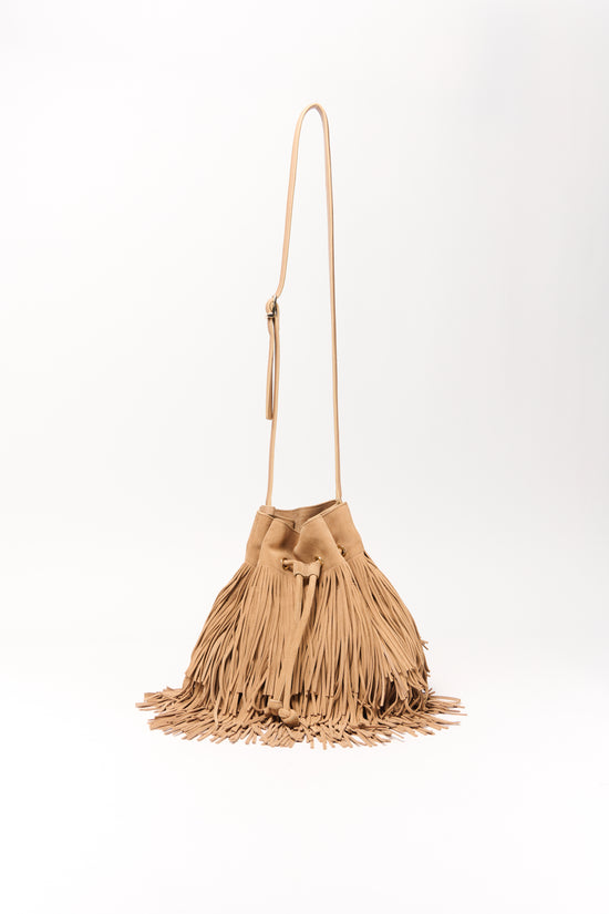 Marena Suede Fringe Crossbody