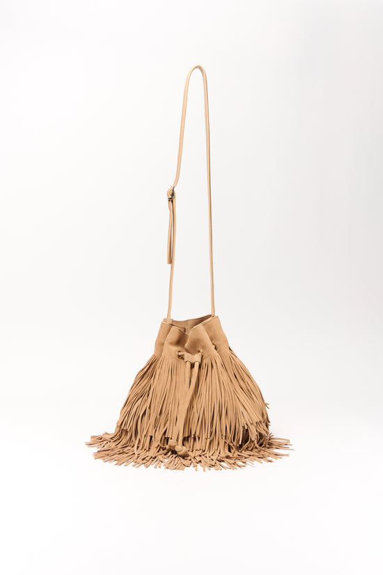 Marena Suede Fringe Crossbody