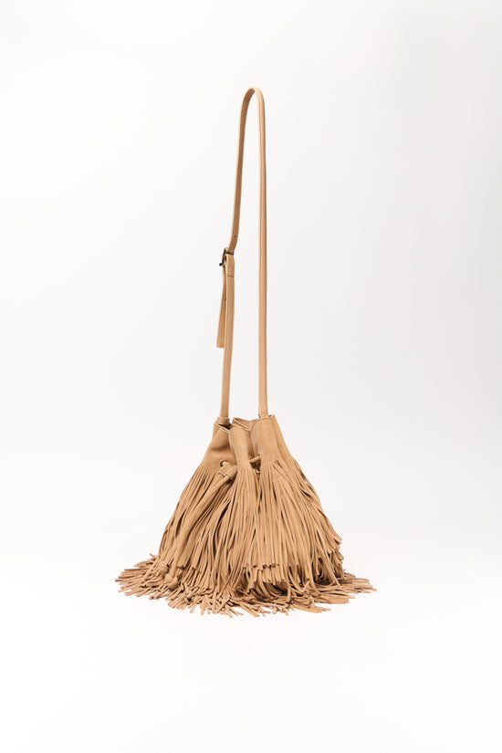 Marena Suede Fringe Crossbody