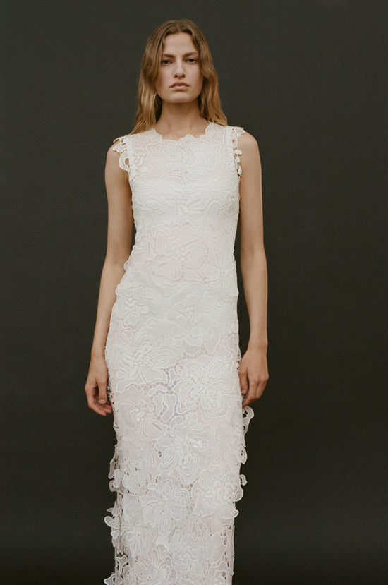 Dahlia Lace Midi Dress