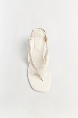 Darya Leather Wedge Thong Sandal