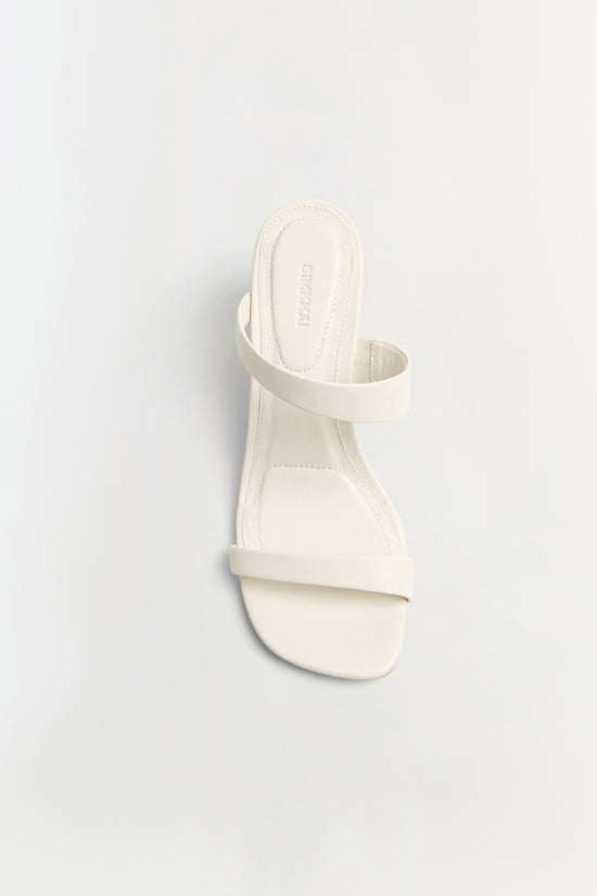 Marion Leather Shell Heel