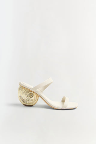 Marion Leather Shell Heel