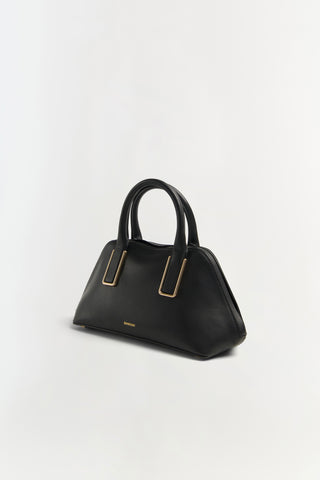 Wynn Small Leather Top Handle Bag