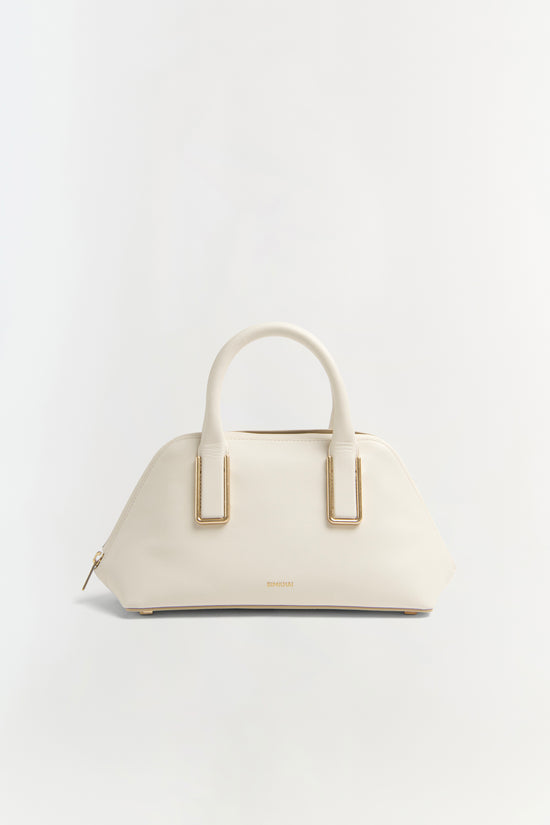 Wynn Small Leather Top Handle Bag