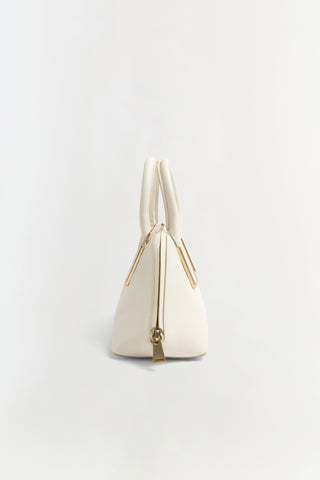 Wynn Small Leather Top Handle Bag