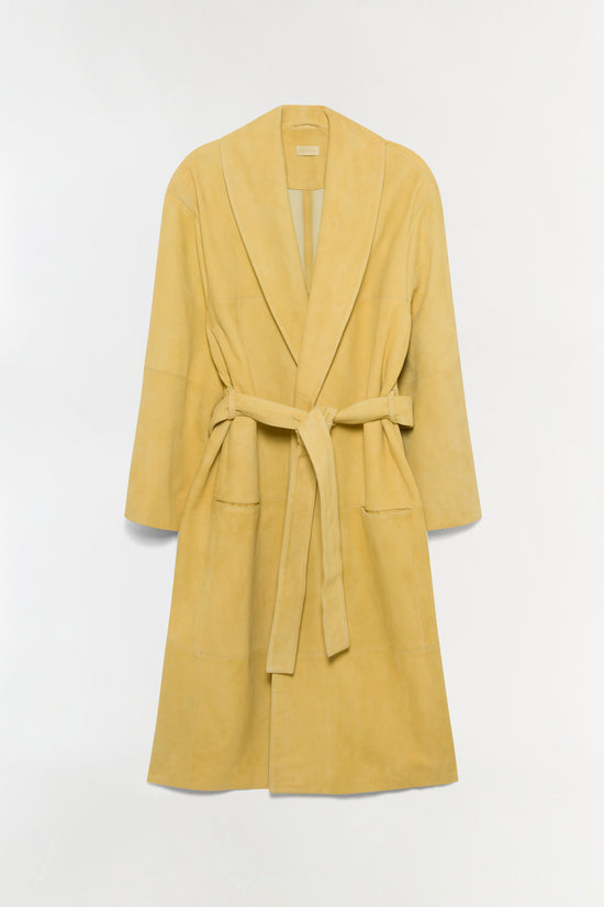Enola Suede Trench Coat