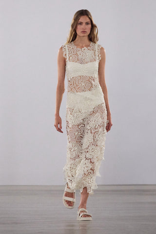 Dahlia Lace Midi Dress