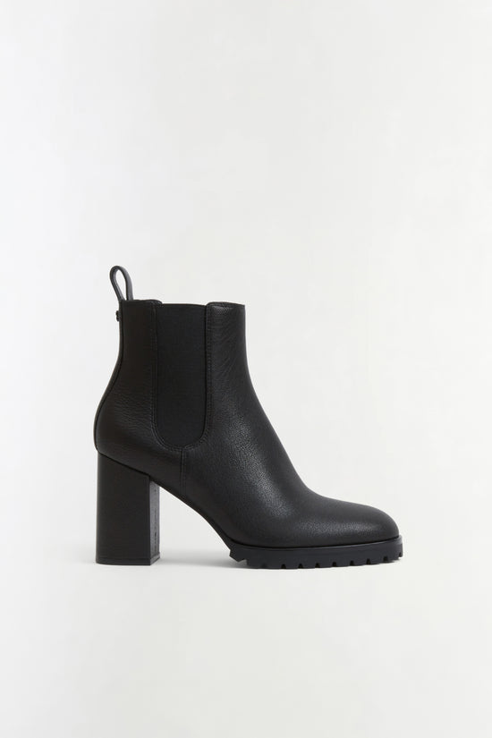 Kayla Leather Heeled Chelsea Boot