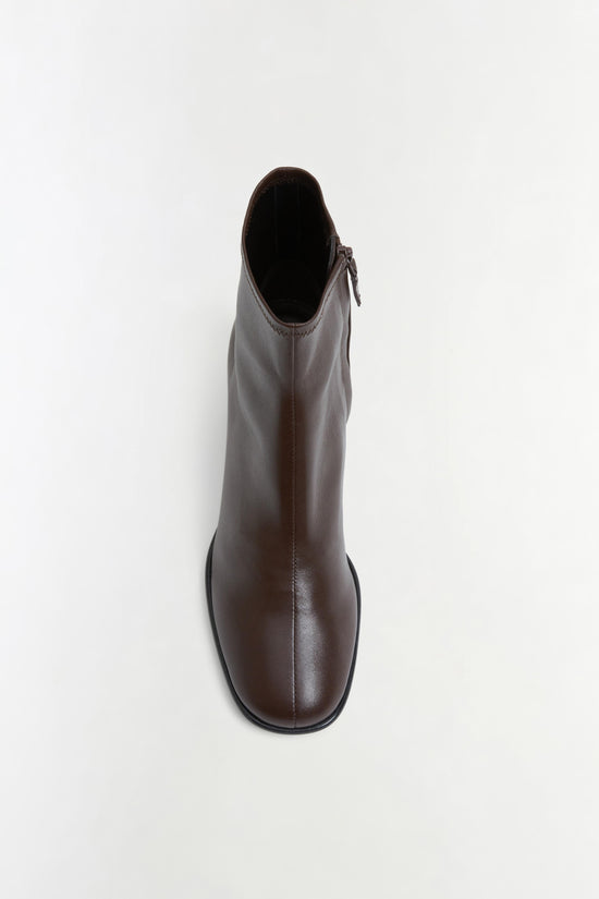 Bianca Stretch Leather Ankle Boot