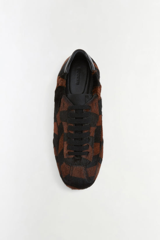 Georgie Calf Hair Sneaker