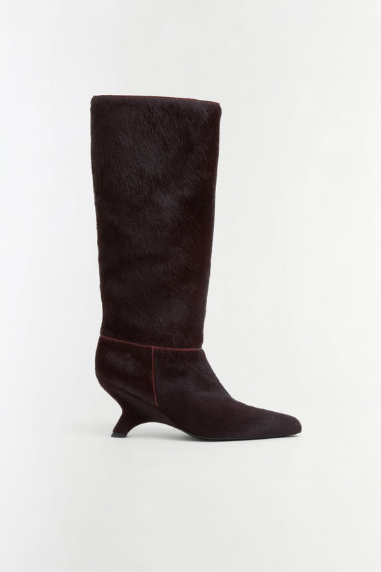 Mel Calf Hair Knee High Boot