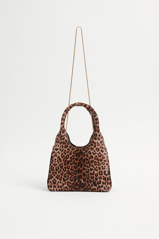 Camille Calf Hair Top Handle Bag