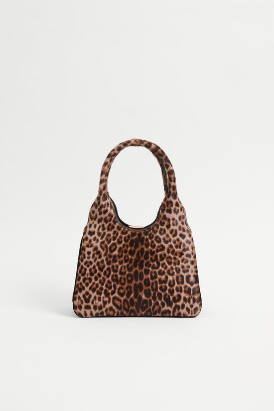 Camille Calf Hair Top Handle Bag