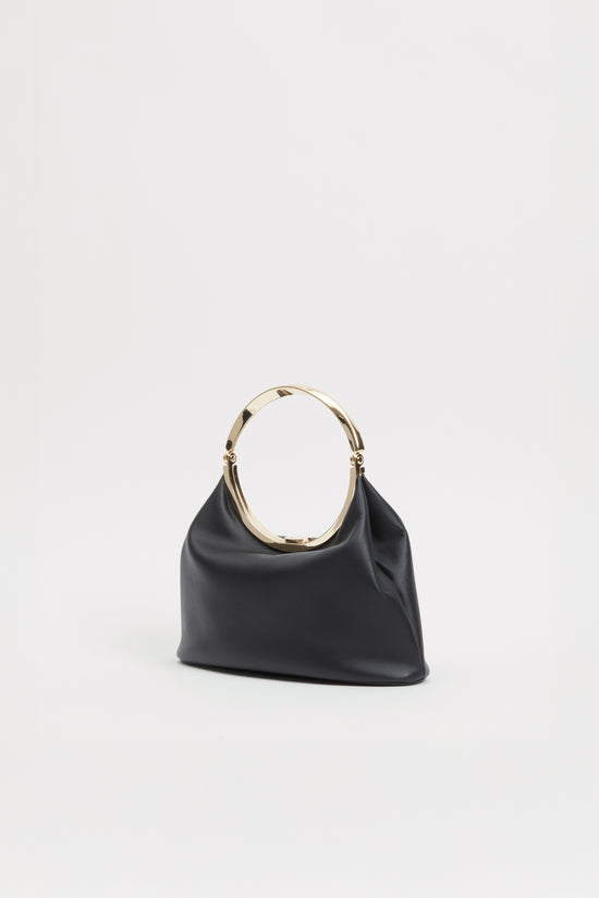 Luca Leather Top Handle Bag