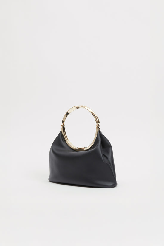 Luca Leather Top Handle Bag