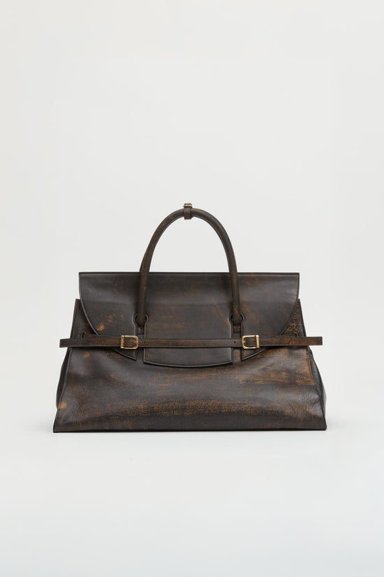 River Leather Weekender Tote