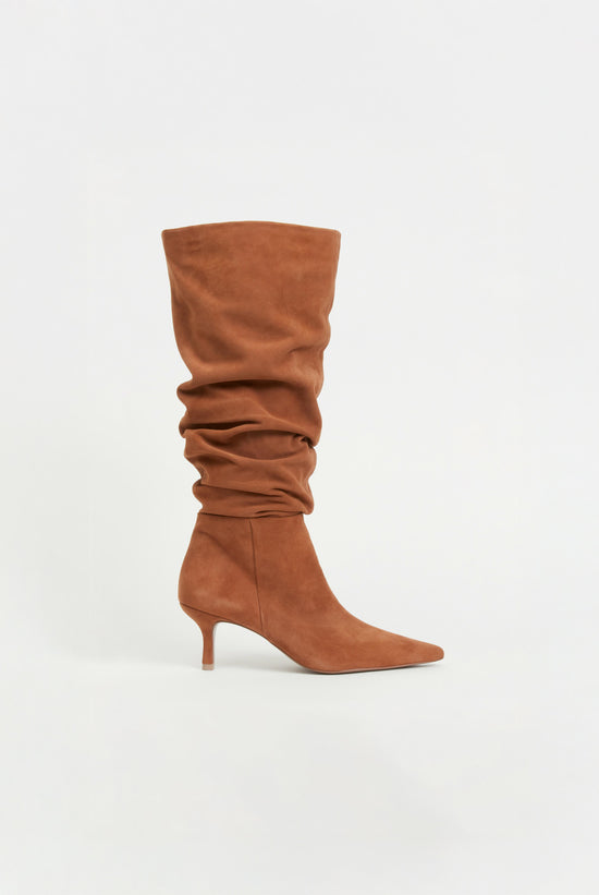 Jordi Suede Slouch Boot