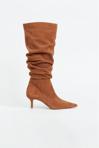 Jordi Suede Slouch Boot