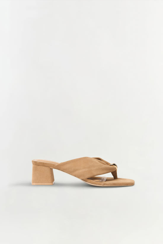 Stella Suede Block Heel